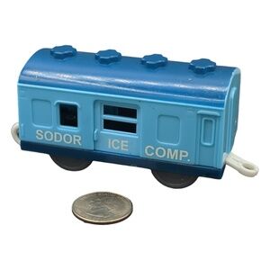 Trackmaster‎ Thomas Sodor Ice Comp. Car 2006 HiT Toy for Motorized Train Set